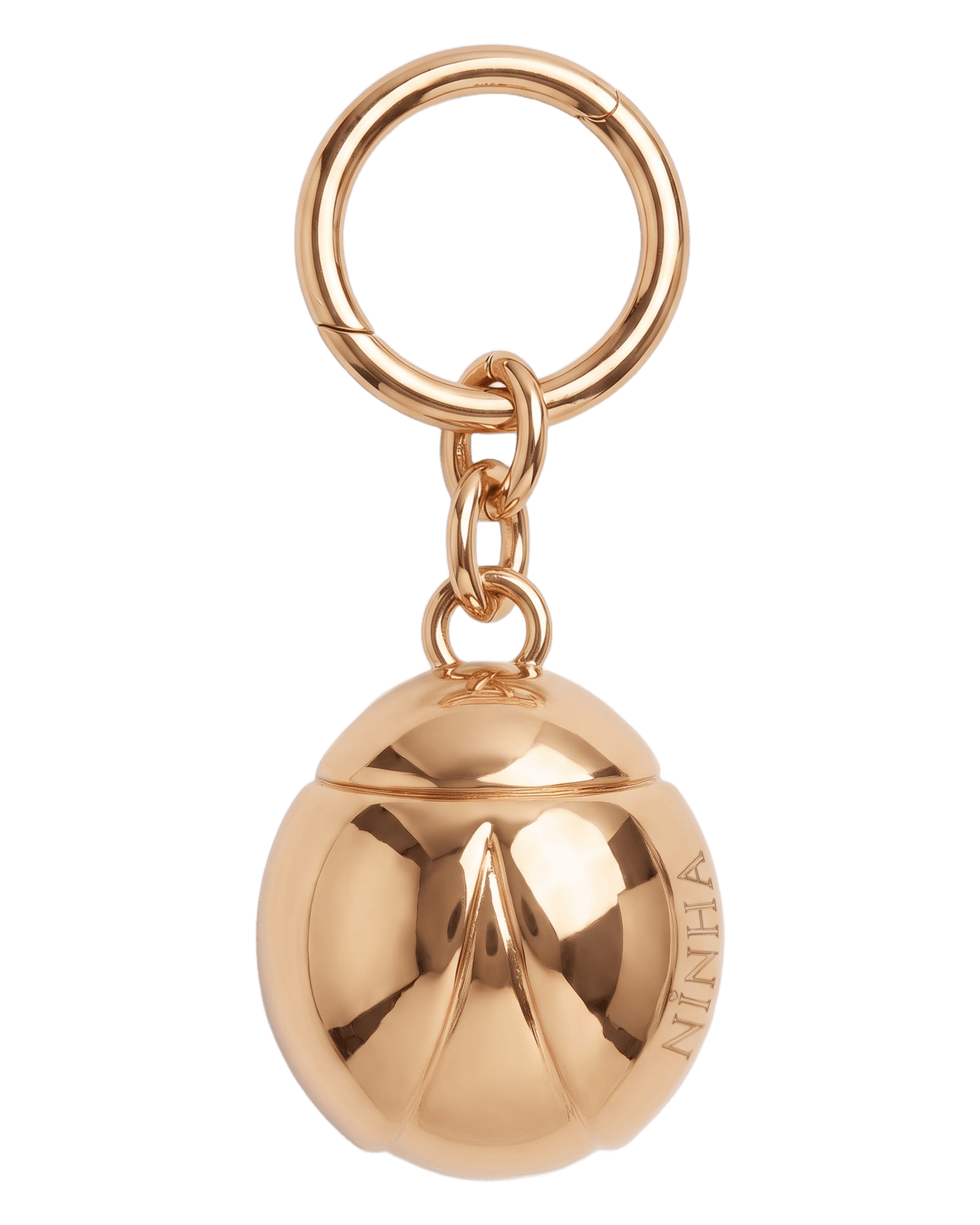 Ladybird Bauble charm, side